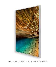 Quadro Decorativo Chapada Diamantina - Gruta Azul