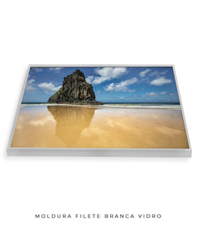 Quadro Decorativo Praia e Mar Noronha - Horizontal