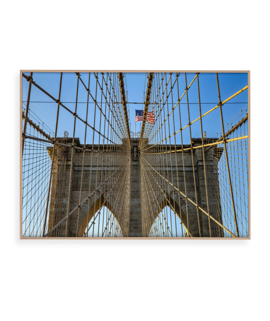 Quadro Decorativo Ponte de Nova York - Horizontal