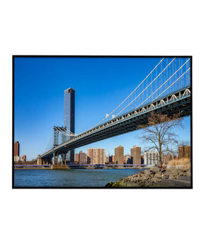 Quadro Decorativo Nova York - Ponte Urbana