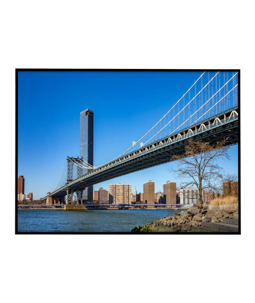 Quadro Decorativo Nova York - Ponte Urbana