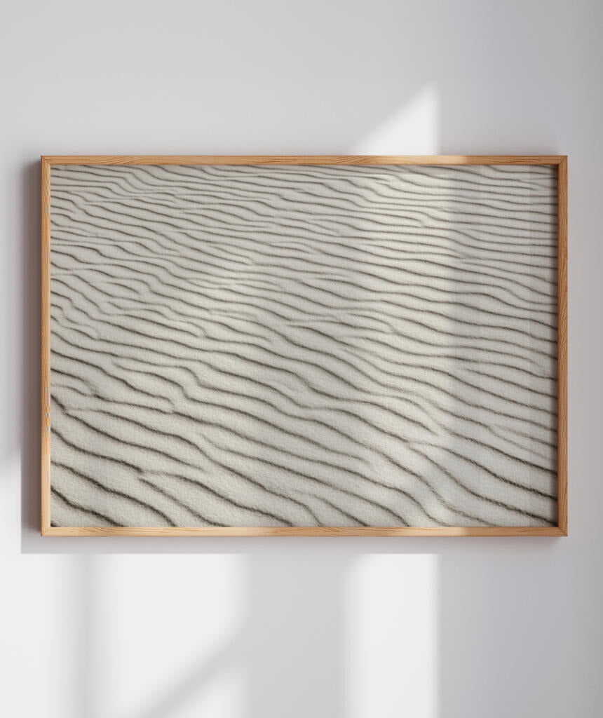 Quadro Decorativo Texturas - Areia.