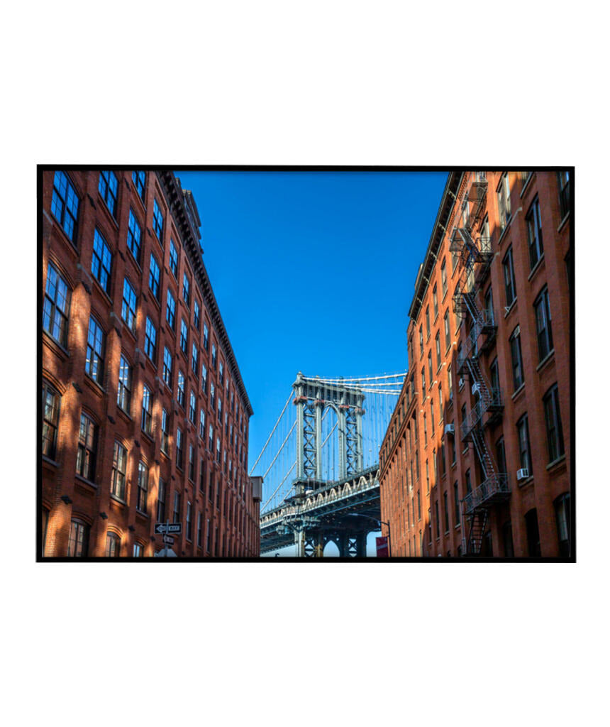Quadro Decorativo Nova York - Prédios e Ponte