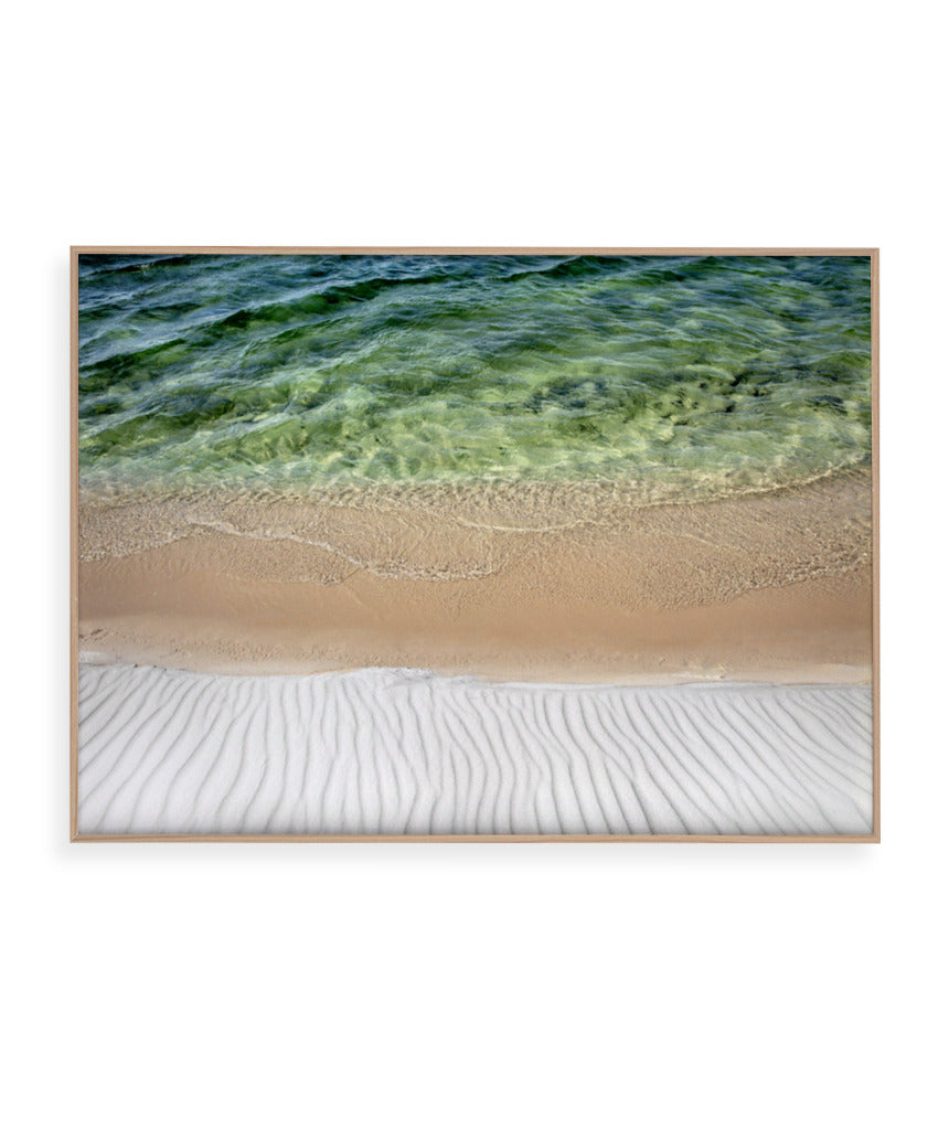 Quadro Decorativo Lençóis Maranhenses - Areia e Águas Claras - Horizontal