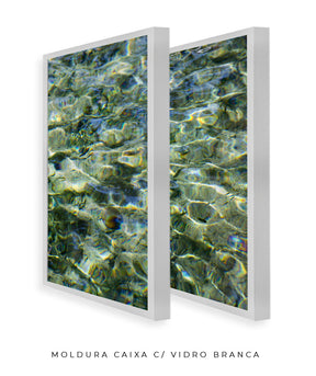 Quadro Decorativo textura - Mares - Dupla