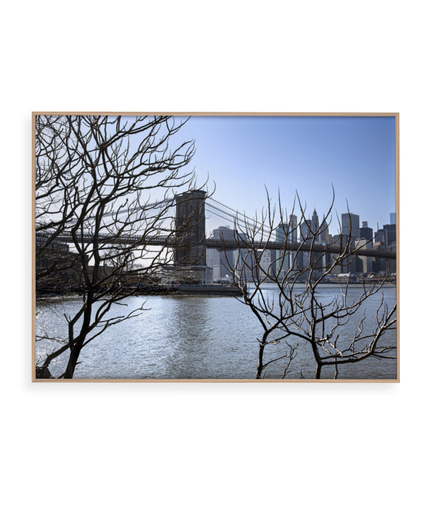 Quadro Decorativo Lago de Nova York - Horizontal