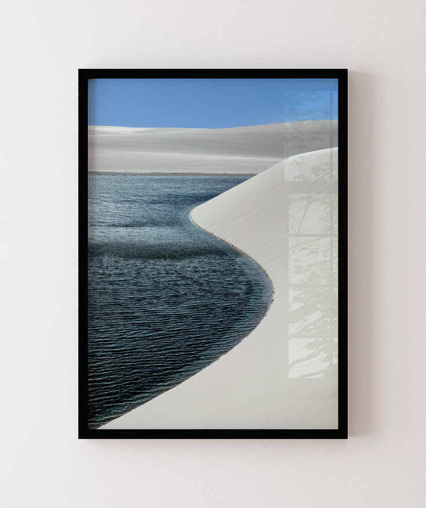 Quadro Decorativo Lençóis Maranhenses - Vertical