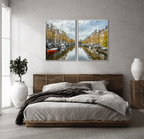 Quadro Decorativo Europa - Rio -Dupla