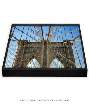 Quadro Decorativo Ponte de Nova York - Horizontal