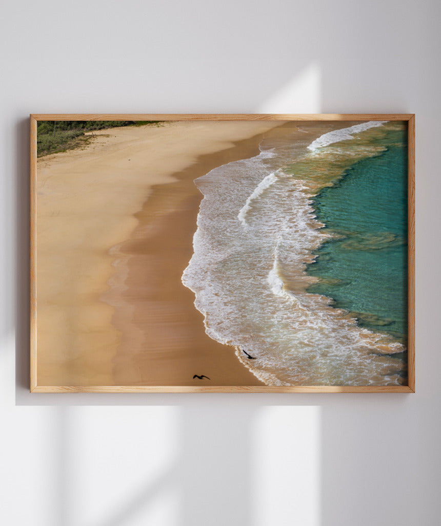 Quadro Decorativo Noronha - Praia e Mar Verde - Horizontal