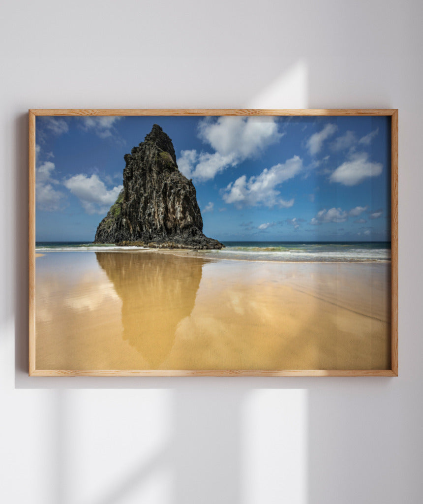 Quadro Decorativo Praia e Mar Noronha - Horizontal