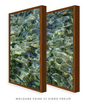 Quadro Decorativo textura - Mares - Dupla