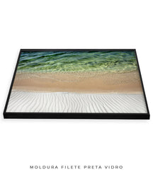 Quadro Decorativo Texturas - Praia