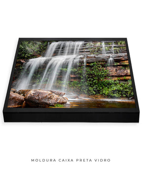 Quadro Decorativo Cachoeira Horizontal