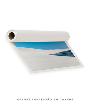 Quadro Decorativo Lençóis Maranhenses - Areia Branca e Mar