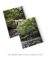 Quadro Decorativo Cachoeira e Natureza -Dupla