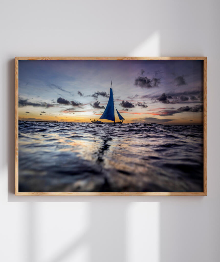 Quadro Decorativo Pôr do Sol - Crespúsculo