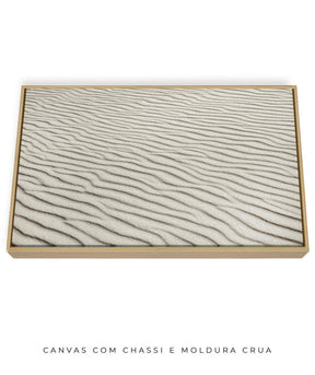 Quadro Decorativo Texturas - Areia.