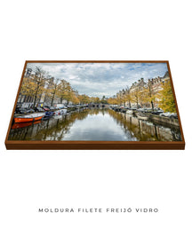 Quadro Decorativo Europa - Rio - Horizontal