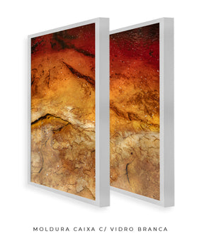 Quadro Decorativo Texturas - Marmores - Dupla
