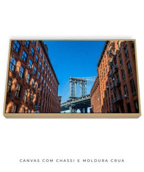 Quadro Decorativo Nova York - Prédios e Ponte