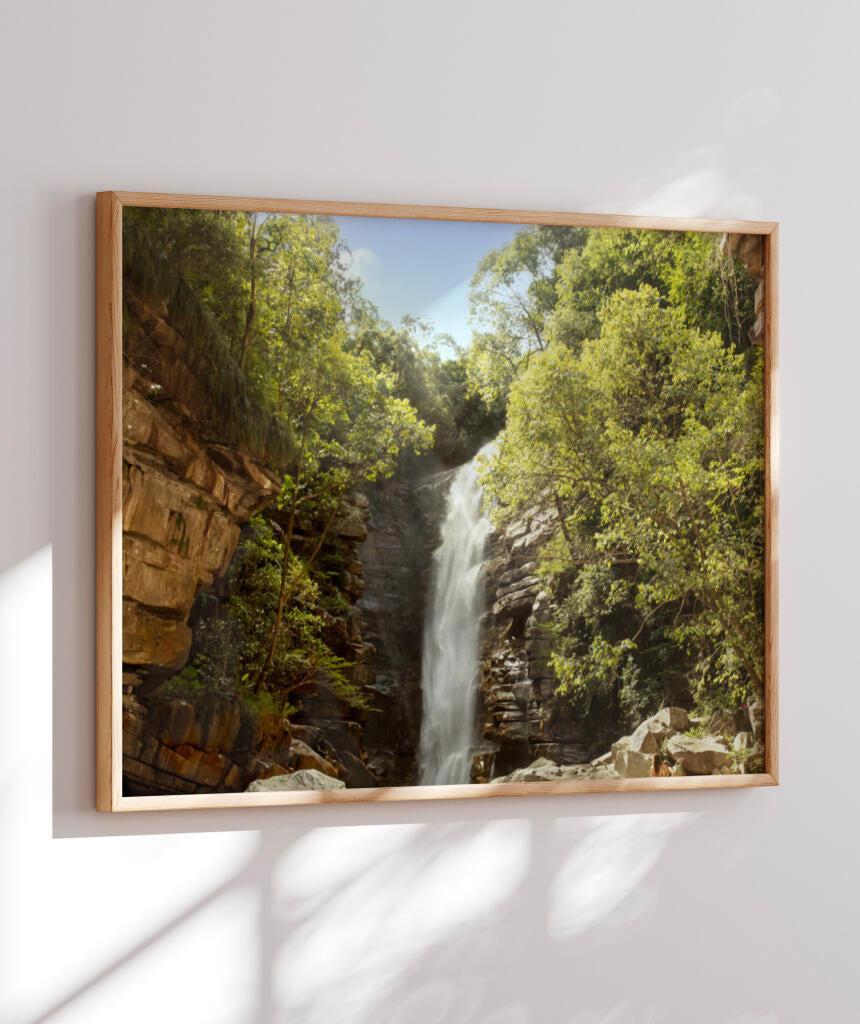Quadro Decorativo Horizontal Cachoeira