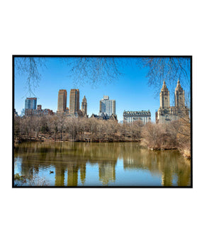 Quadro Decorativo Nova York - Prédios Central Park