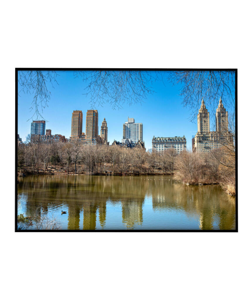 Quadro Decorativo Nova York - Prédios Central Park