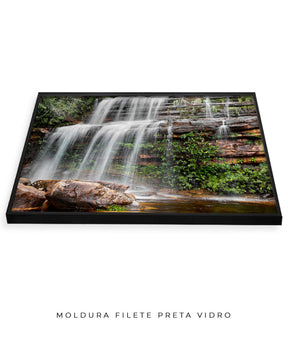 Quadro Decorativo Cachoeira Horizontal