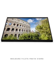 Quadro Decorativo  Europa - Museu - Horizontal
