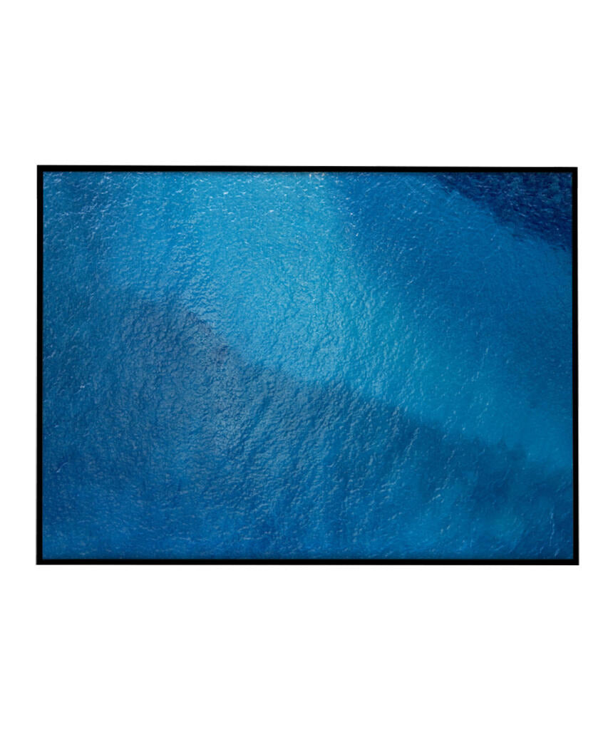 Quadro Decorativo Texturas - Tons de azul