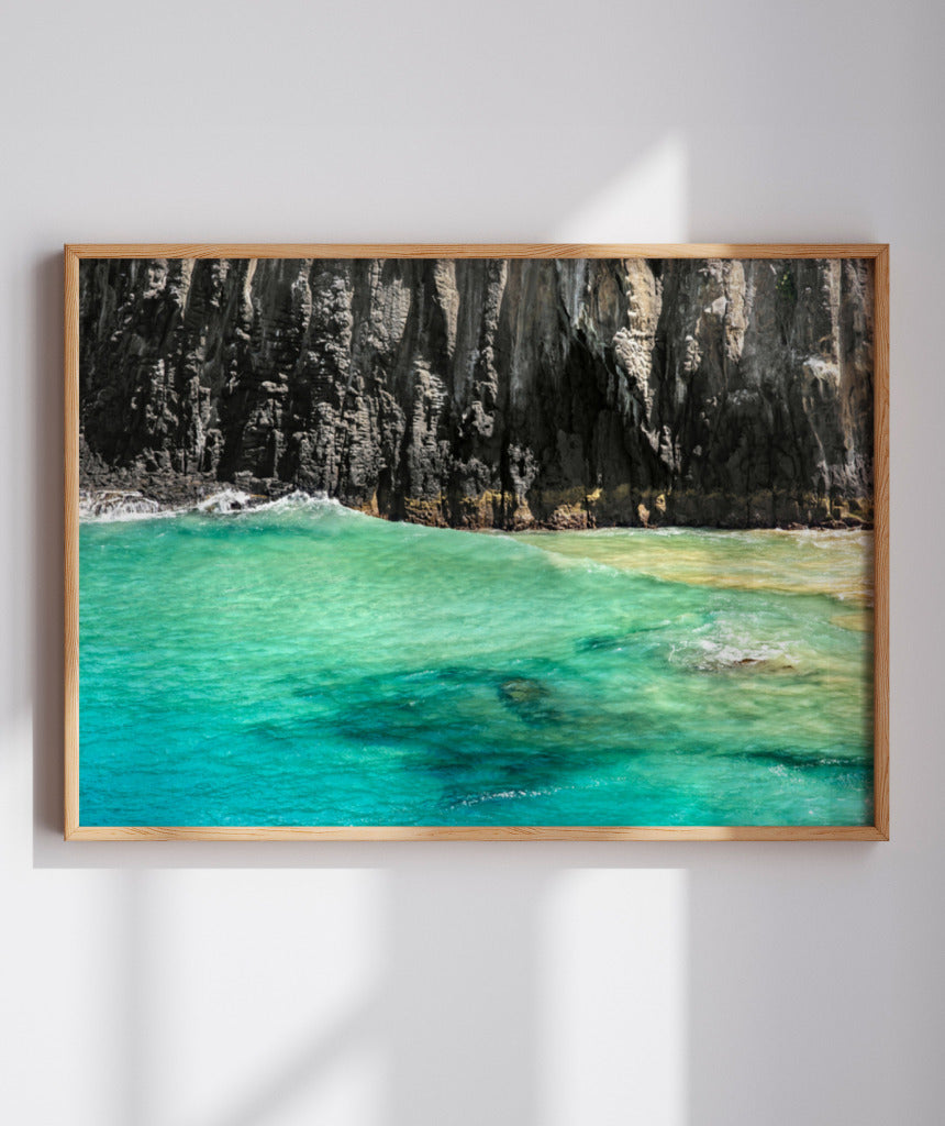 Quadro Decorativo Noronha - Água Cristal - Horizontal