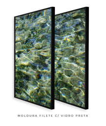 Quadro Decorativo textura - Mares - Dupla