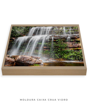 Quadro Decorativo Cachoeira Horizontal