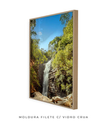 Quadro Decorativo Cachoeira - Rochas