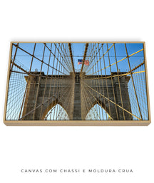 Quadro Decorativo Ponte de Nova York - Horizontal