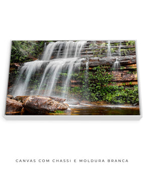 Quadro Decorativo Cachoeira Horizontal