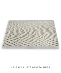 Quadro Decorativo Texturas - Areia.
