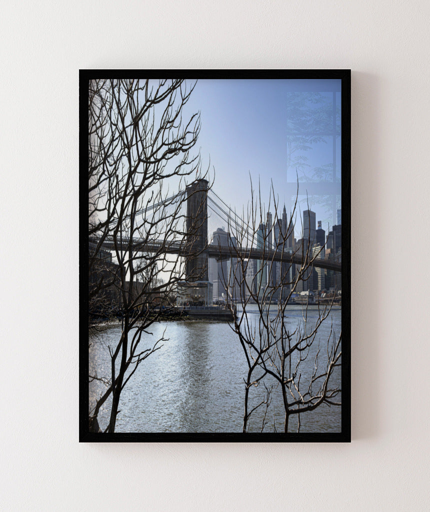 Quadro Decorativo Lago de Nova York