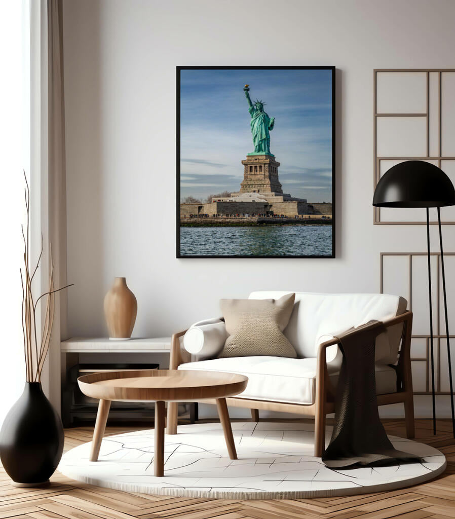 Quadro Decorativo Nova York - Estátua da Liberdade